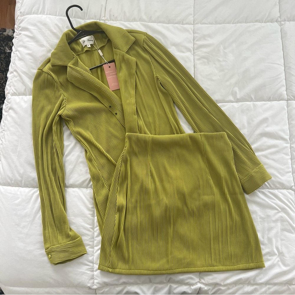 Love and Harmony Green Skirt set
